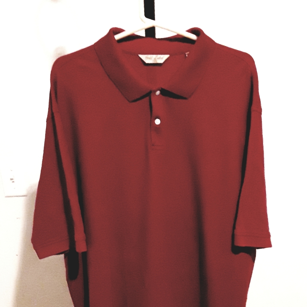 GOLD LABEL ROUNDTREE & YORKE MENS POLO SHIRT 2XT